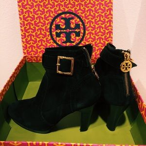 Tory Burch Suede Booties